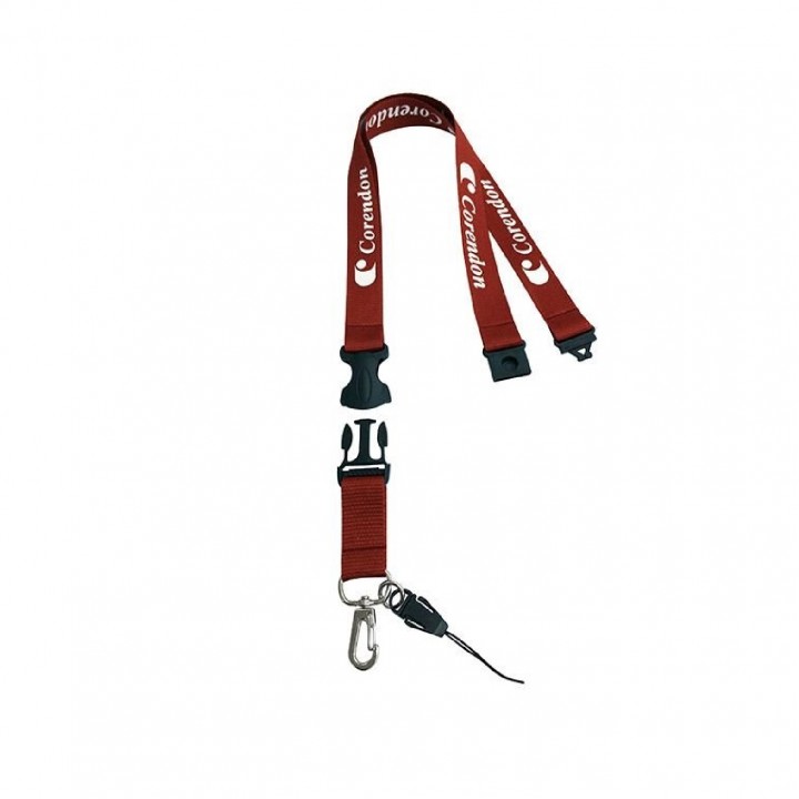 emniyet ve ara kilit tokalı saten logo baskılı promosyon boyun askı ipi kurumsal lanyard